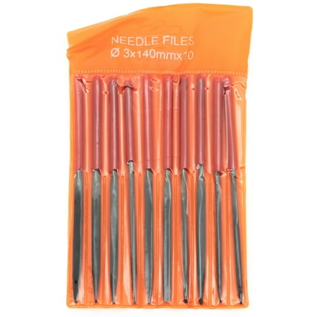 

10pc Needle File Set Assorted Cuts