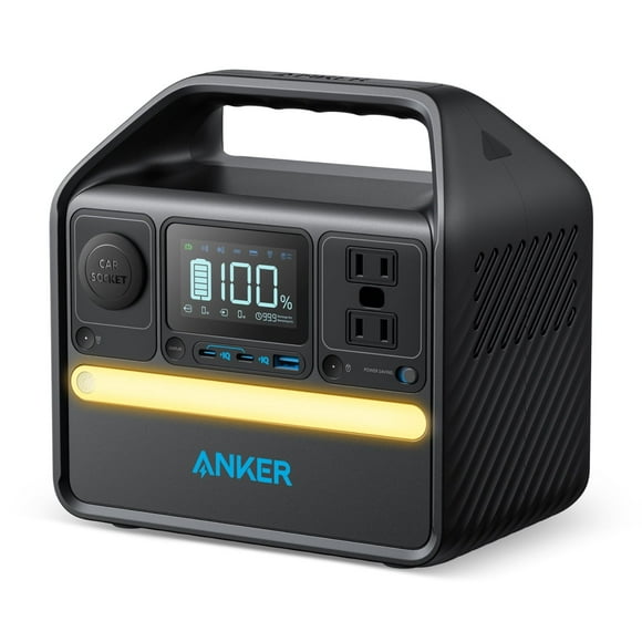 Anker SOLIX 523 Portable Power Station - 320Wh|300W | RV and home power back up for TV, laptop, drone, and more