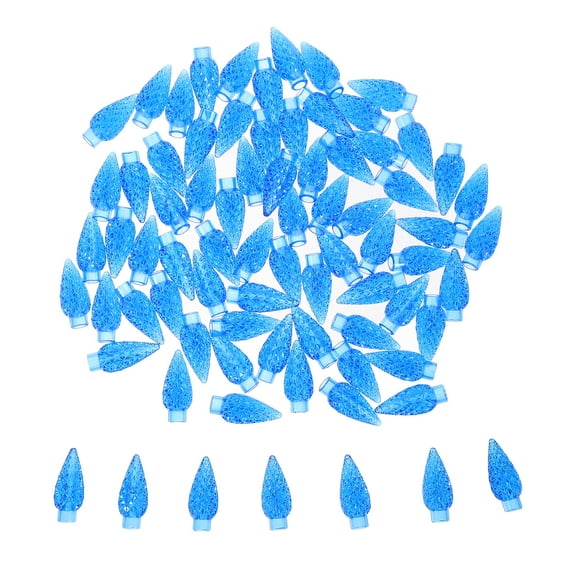 unbranded  100 Pcs Light Fittings Ceilings Christmas Bulbs Covers Lampshade