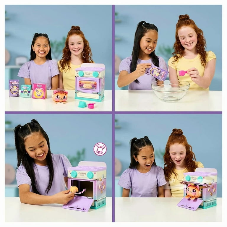Cookeez Makery Lil' Bakez Playset Mix Ingredients Make Scented Surprise Pet MINI Version-Styles Vary
