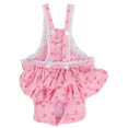 thumbnail image 2 of Bragas sanitarias de algodón para perros mono de pantalones fisiológicos con tirantes para cachorros de perros y niñas ANGGREK Otros, 2 of 8
