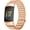 Rose Gold, variant on REQO Compatible with Fitbit Charge 5 Band Women Men,Adjustable Metal Breathable Sport Band Compatible with Fitbit Charge 6 Smartwatch Loop Stretchy Wristband
