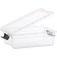 thumbnail image 5 of Superio Clear Storage Boxes with Lids, Plastic Container Bins for Organizing, Stackable Crates, BPA Free, Non Toxic, Odor Free, Organizers for Home, Office, School, and Dorm, 2.3 Quart, 5 of 9