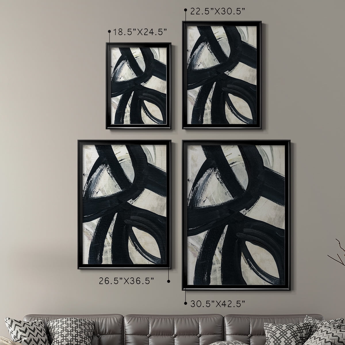 A Day in Brooklyn Premium Framed Print - Ready to Hang