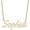 Gold Script, variant on PicturesOnGold Custom Name Necklace Jewelry Yellow Gold Necklace Nameplate Modern Script Jewelry Gift for Women