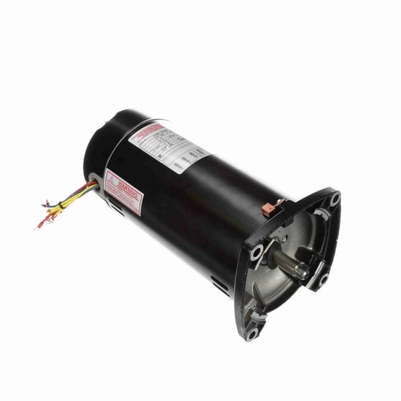 The Pool Supply Shop 2 HP Square Flange Threaded Shaft 3 Phase Horizontal Pool Pump Motor
