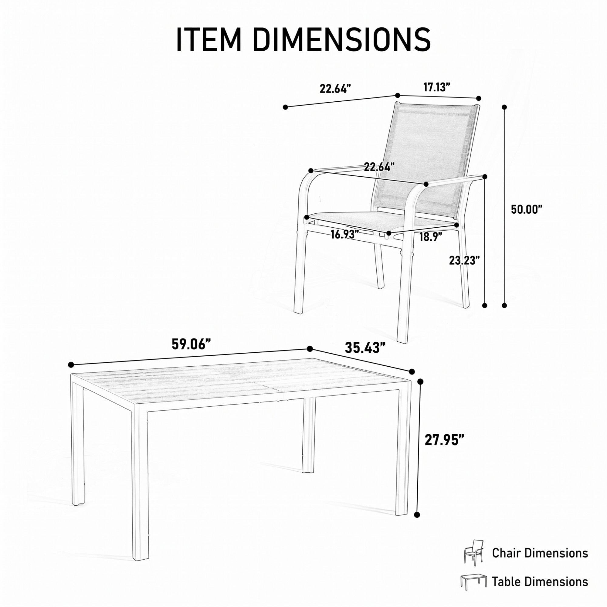 Sailvan 7 Piece Wicker Outdoor Table and 2 Swivel Chairs,4 Chair,Patio Dining Set with Square Steel Table and Umbrella Hole,Brown
