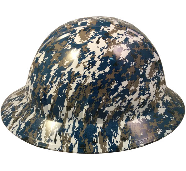 Hydro Dipped Hard Hats Full Brim Style