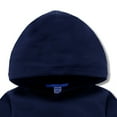 thumbnail image 4 of UAYOTSE Boys Long Sleeved Hooded Sweatshirt Comfortabl Warm Fashionable Casual Solid Color Sports Sweatshirt(7-8 Years,P264-Dark Blue), 4 of 4