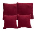thumbnail image 1 of Set de 4 Cojínes Decorativos Cuadrados (2 Chicos + 2 Grandes) DICASA  Red, 1 of 5