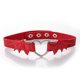 thumbnail image 2 of Gargantilla de cuero punk rojo, collar de murciélago gótico, collar de personalidad, collar de corazón, collar de Halloween --- Código de modelo 26498, 2 of 5