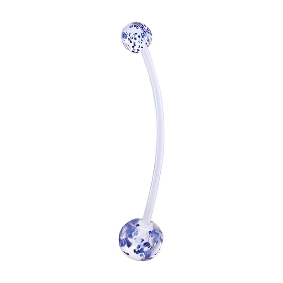 DESIGNICE Belly Button Rings for Pregnancy Women Maternity Long Barbell Body Piercing Jewelry Bioflex Belly Rings