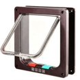 thumbnail image 4 of Secure Your Pet's Safety with Our 4-Way Lockable Dog & Cat Door - Easy to Install Flap Pet Gate Door, 4 of 4