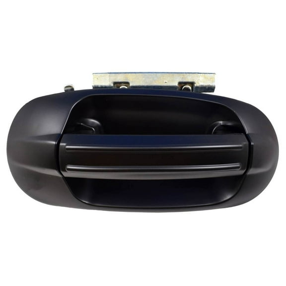 PT Auto Warehouse FO-3725P-RR - Outer Exterior Outside Door Handle, Primed Black - Passenger Side Rear Fits select: 2003-2012 FORD EXPEDITION