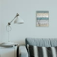 thumbnail image 3 of Stupell Industries Family Begin and End Quote Tree Wood Grain Blue Tan Phrase Framed Wall Art Design by Kim Allen, 11" x 14", Gray Framed, 3 of 7