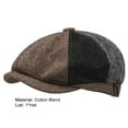 thumbnail image 7 of Cheers.US Mens Women Newsboy Caps Beret Hats Ivy Hat Flat Cap Irish Cabbie Gatsby Cap Classic, 7 of 7
