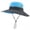Blue, variant on Sun Hat for Men/Women, Waterproof Wide Birm Bucket Hat UV Protection Boonie Hat for Fishing Hiking Garden Beach