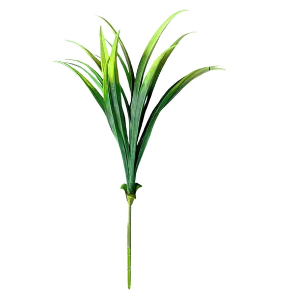 ZTTD 1 Pcs Outdoor Fake Plants UV Resistant Artificial Tall Grass Plants Faux Tropical Flowers Bushes Fall Winter Summer Planters Yard Patio Front Porch Dcor Plastic Greenery Shrubs Decoration