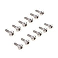thumbnail image 1 of Miulika 12 Pieces M6 x 20mm Titanium Disc Brake Rotor Bolts for R1 R6, 1 of 9