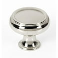 thumbnail image 2 of Alno A626-38-PN Charlies 1-1/2" Ringed Round Mushroom Solid Forged Brass Cabinet Knob -, 2 of 2