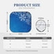 thumbnail image 3 of Fotbe Blue Christmas With Snowflakes Juego de 2 Piezas de Parasoles para Parabrisas | Bloqueador Solar para Auto | Accesorios Plegables para Protección Solar Interior-Large, 3 of 6