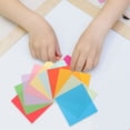 thumbnail image 5 of HEATSHAKING 200Pcs DIY Craft Paper Assorted Color for Origami Painting and Hand Folding, 5 of 5
