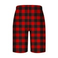 thumbnail image 4 of Stamzod Mens Summer Casual Fashion Print Shorts With Pockets Elastic Waist Pajama Pants, 4 of 4