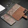 thumbnail image 6 of Goldcherry for Samsung Galaxy S21 Phone Case,Wallet Casewith Card Holder,Magnetic PU Leather Shockproof Flip Cover Credit Card Holder Protective Case for Samsung Galaxy S21 6.2 Inch(Brown), 6 of 8
