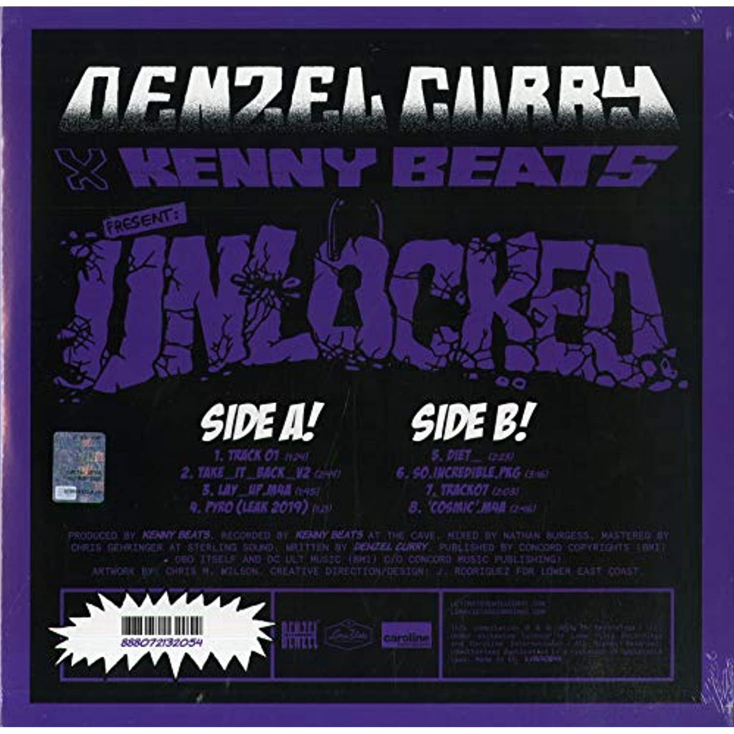 Denzel Curry - Unlocked - Vinyl Walmart.com