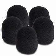 On-Stage ASWS58B5 Black Windscreen 5 Pak