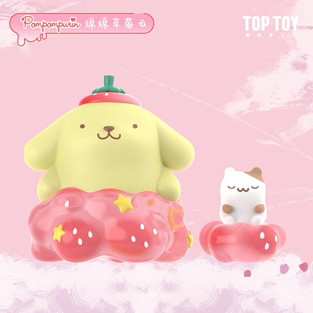 Sanurgente Blossom y Millennium ashi Series Pompompurin Mymelody Kuromi Cinnamoroll Figura de acción Niños Auckland Modelo Muñecas Juguete para regalozhangyuxiang zhangyuxiang unisex