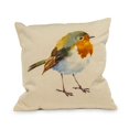 thumbnail image 1 of Oreiller Carré d'Oiseau, 1 of 2