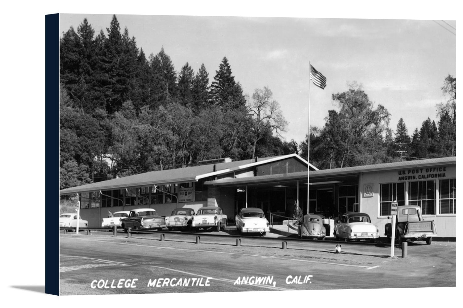Angwin, California College Mercantile and Post Office Photograph