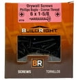 thumbnail image 3 of #6 x 1-5/8" Black Phosphate Steel Coarse Thread Phillips Bugle Head Drywall Screws DWSCR-098, 3 of 5