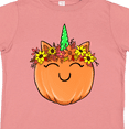 thumbnail image 4 of Inktastic Pumpkin Unicorn for Halloween and Thanksgiving Boys or Girls Toddler T-Shirt, 4 of 5