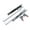 10 inches, variant on Pair Undermount Soft Close Drawer Slides Concealed Bottom Mount Full Extension Rails with Rear Bracket for Kitchen Bedroom