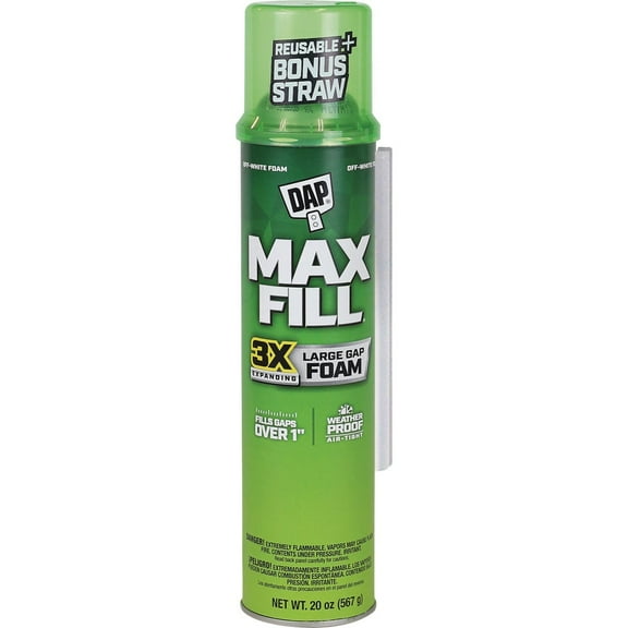 1 Pc Dap Max Fill 20 Oz. Triple Expanding Foam Sealant