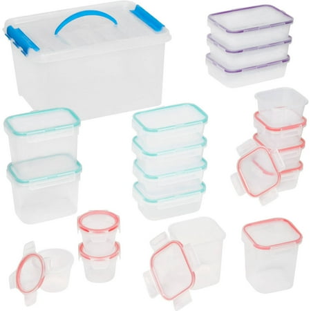 snapware plastic food storage set 38pc