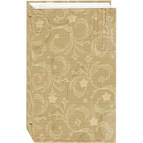 3-ring   3-up slip-in pocket JASIMINE pattern album for 300  photos - 4x6