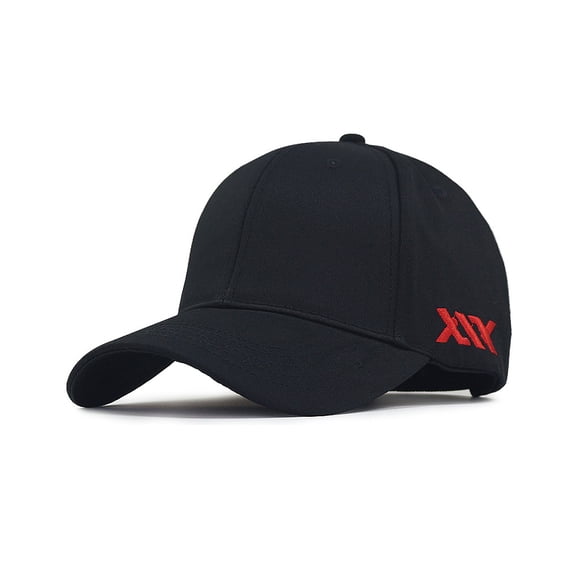 Gorra de Béisbol Ajustable Sonducket para Hombres y Mujeres Algodón Negro L