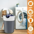 thumbnail image 4 of MesaSe Laundry Basket 90L Large Capacity Dirty Cloth Bag with Comfortable Handles Waterproof Laundry Basket Collapsible Laundry Bag Multipurpose Laundry Basket for College Dorm Laundry Ba, 4 of 8