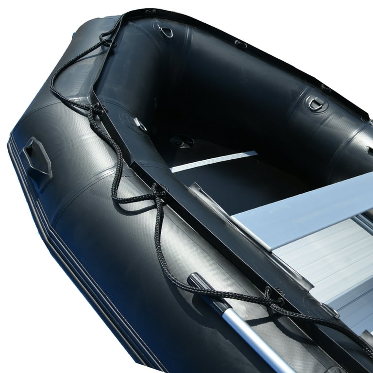BRIS 12.5Ft Inflatable Boat Inflatable Fishing Rescue Dive Boat
