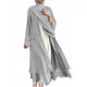 thumbnail image 2 of Vestidos Para Mujer Otoño Vestido de Talla Grande Suelto Color Sólido Gran Manga Larga Cárdigan Vestido de Manga Larga Con Cuello en V Odeerbi  ODB146091, 2 of 8