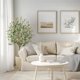 thumbnail image 2 of 4ft-a grande artificial indoor olive tree para home decor-de altura fake olive tree con moss tropical faux potted silk plant featuring realistic trunks adjustable branches y fruits, 2 of 5