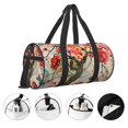 thumbnail image 3 of Easygdp Butterflies And Flowers Painting Bolsa de Viaje, Bolsa de Mano, Bolsa de Gimnasio, Bolsa de Equipaje para Viaje, 3 of 6