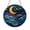 Acrylic 3.5 Inch, variant on Ocean Motion Window Decor – Wave Pattern Glass Suncatcher