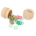 thumbnail image 2 of 48pcs Flower Knitting Stitch Markers Colorful DIY Cute Metal Stitch Marker Rings with Wooden Box for Jewelry Craft, 2 of 9