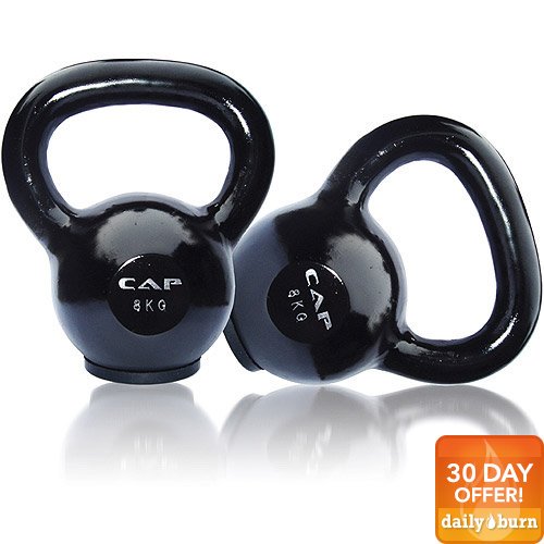 Cap Barbell Kettlebell W/ Rubber Base