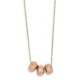thumbnail image 1 of 14K Rose Gold Ropa Diamond Cut Beads W/ 2in Ext Necklace 16 Inch, 1 of 2