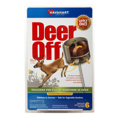 Havahart DO5600-6 Deer Off Deer Repellent 6 Count